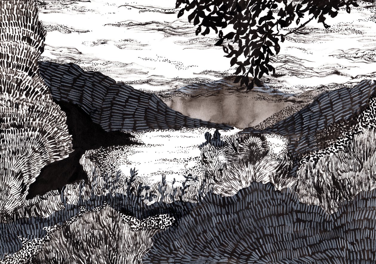 Paisagem enevoada, 2020 de Charlotte Orr