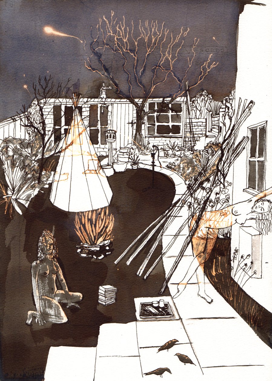 Pixies in the Garden, 2021 de Charlotte Orr
