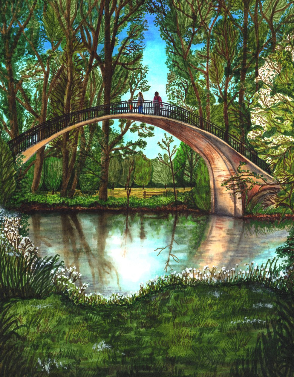 Primavera nos parques universitários, 2021 de Charlotte Orr