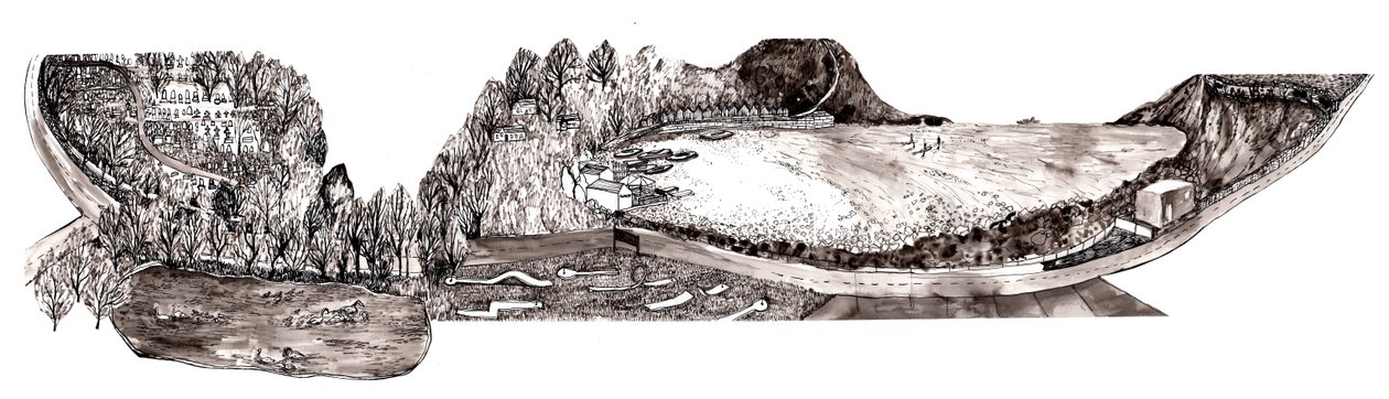 Praia de Swanpool, 2021 de Charlotte Orr
