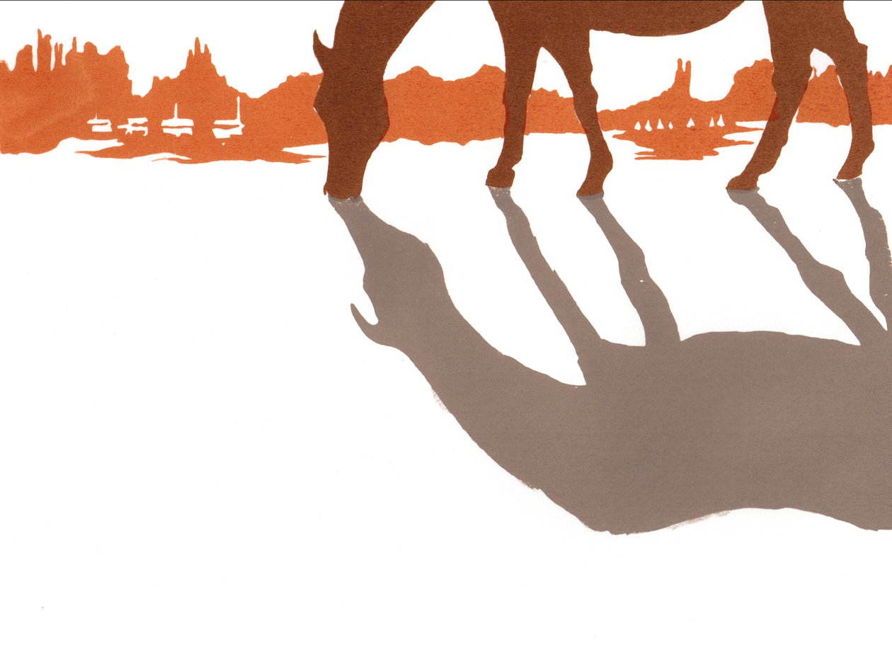 The American West, 2013 (impressão de tela) de Charlotte Orr