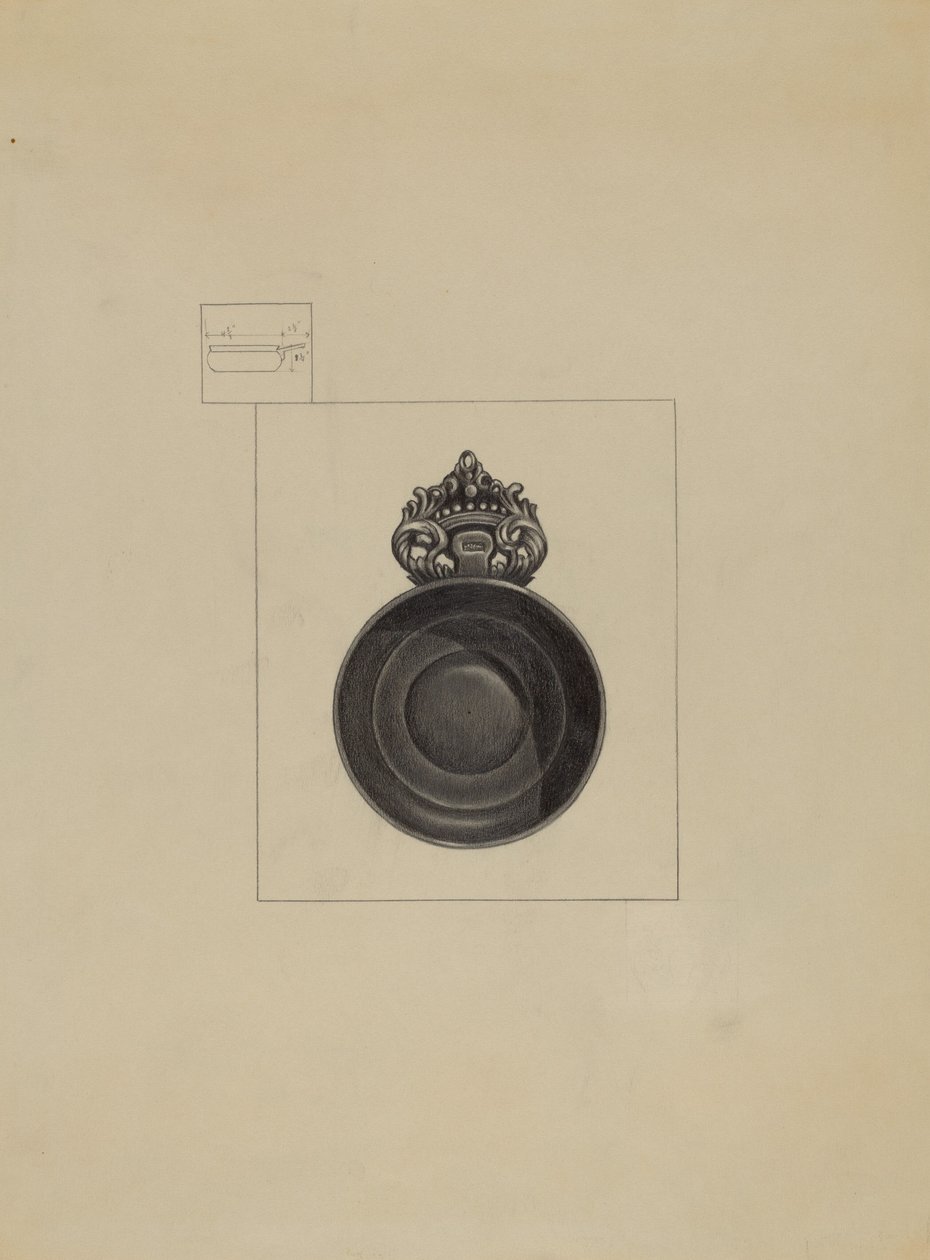 Porringer de Estanho de Charlotte Winter