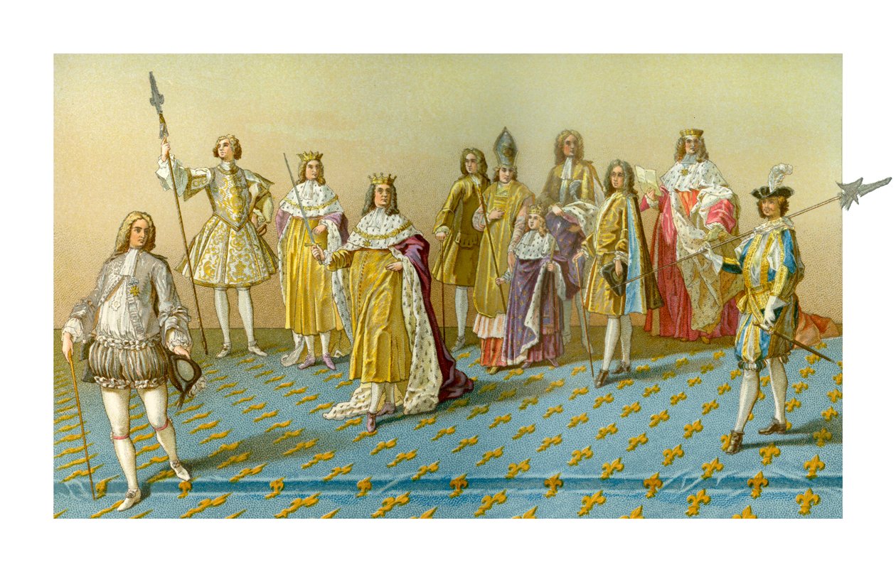 Os Grandes Dignitários da Coroação, 1885. de Charpentier