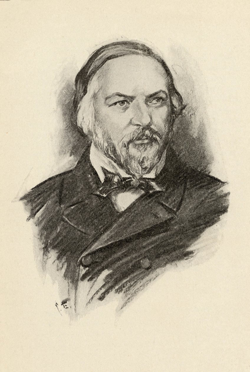 Ilustração Mikhail Glinka (1804-57) de &39;The Lure of Music&39; por Olin Downes, 1922 de Chase Emerson