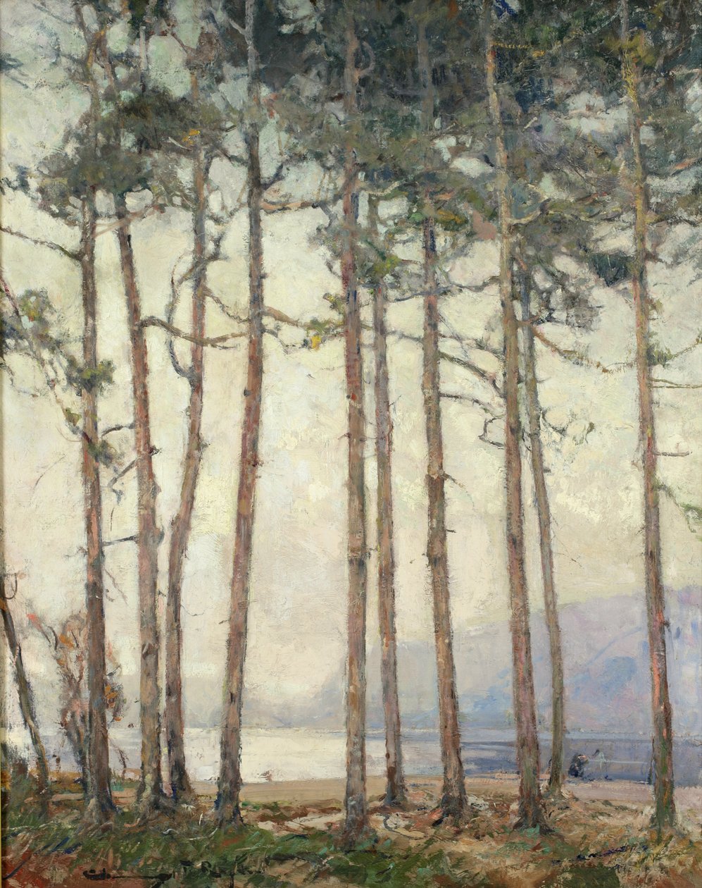 Lago Fantasma (óleo) de Chauncey Foster Ryder