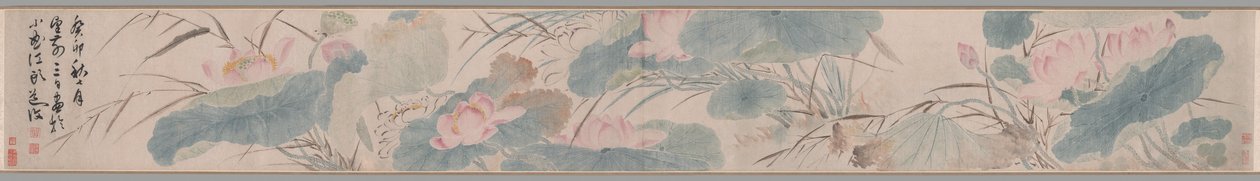 Lótus em flor de Chen Chun