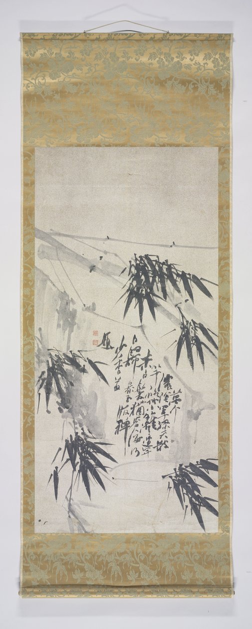 Bambu
Pintura a rolo com bambu de Chen Jiecan