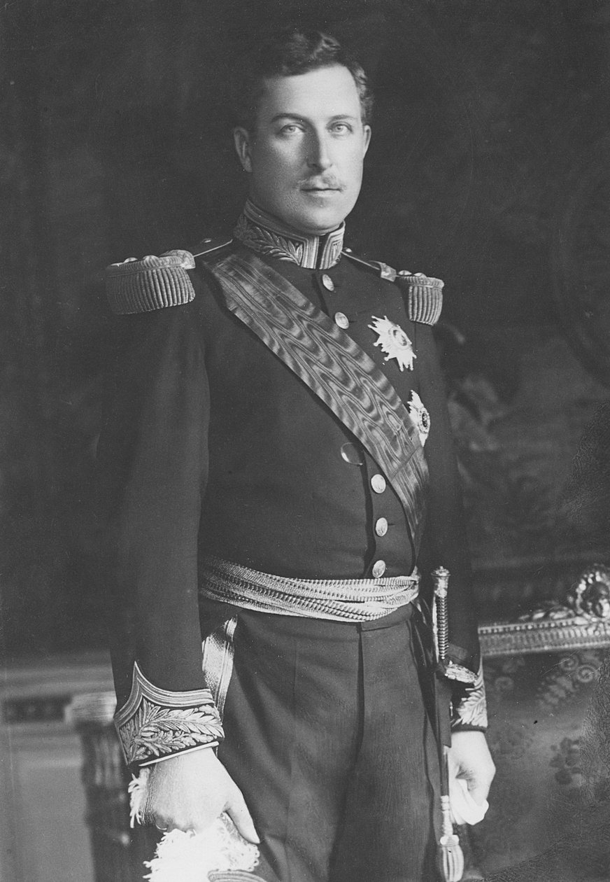 Albert I, rei da Bélgica (foto bw) de Cheri Rousseau