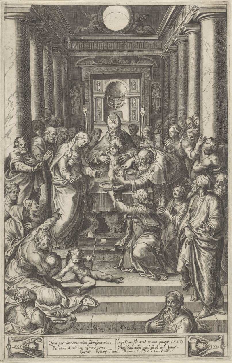 Circuncisão de Cristo de Cherubino Alberti