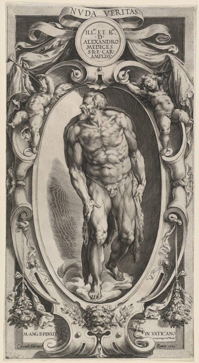 São João Batista de Cherubino Alberti after Michelangelo