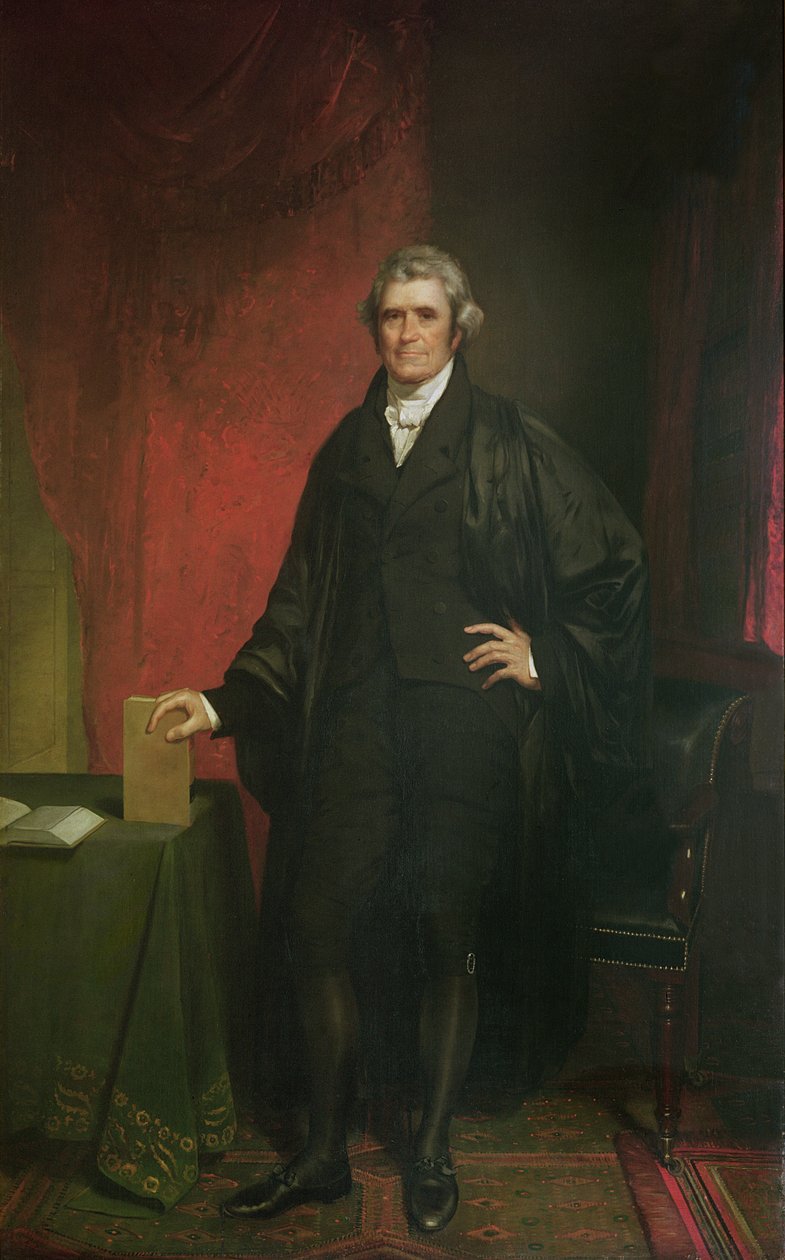 Chefe de Justiça Marshall (1755-1835) de Chester Harding