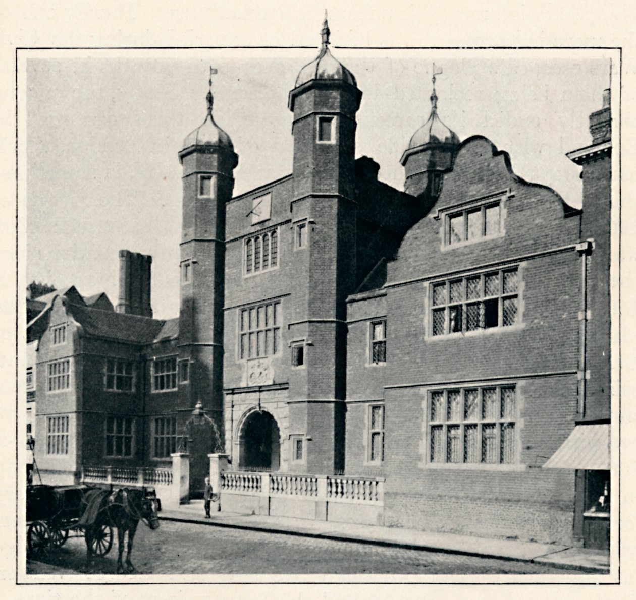 Arcebispo Abbots Hospital, Guildford, 1903 de Chester Vaughan