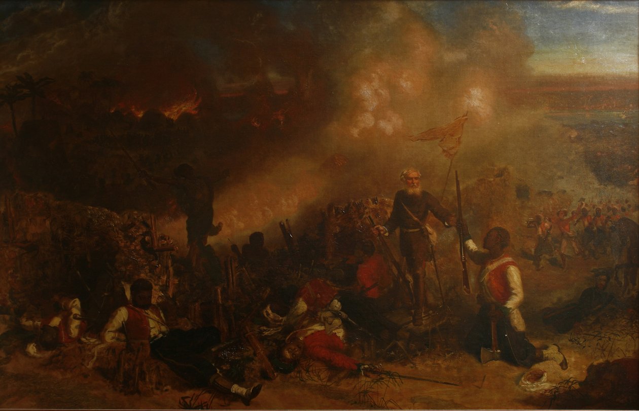 Batalha de Tubabecelong, 1866 de Chevalier Louis William Desanges