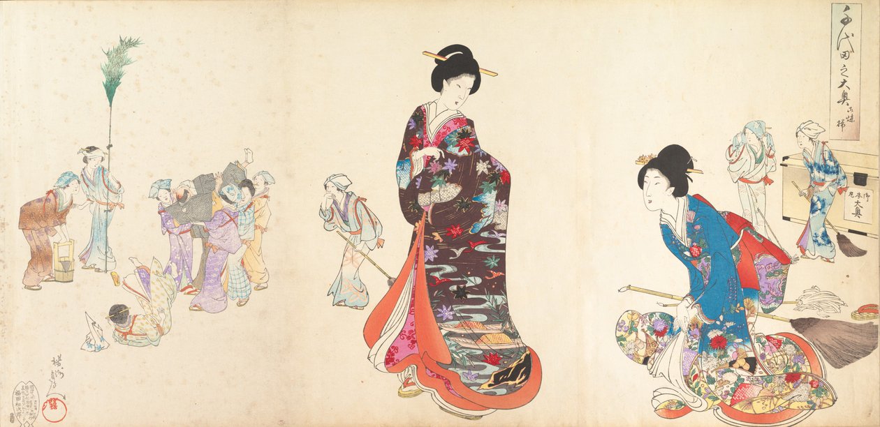 Floresta. de Chikanobu Yoshu