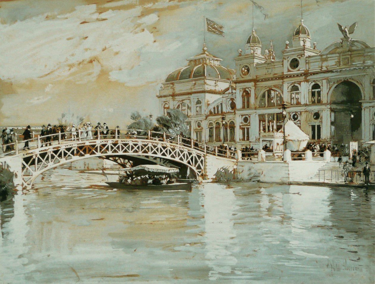 Exposição colombiana, Chicago de Childe Hassam