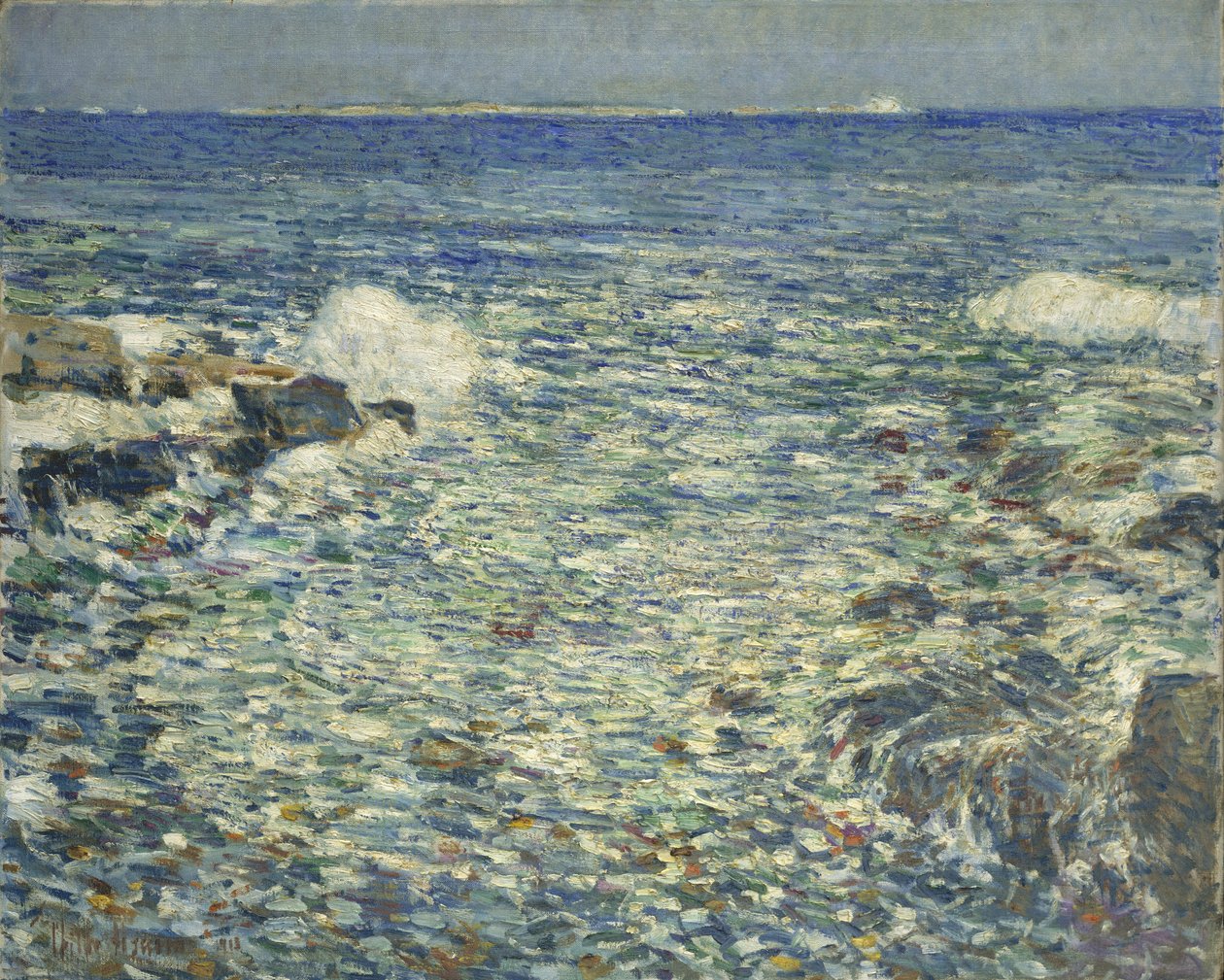 Surf, Ilhas do Shoalsn de Childe Hassam