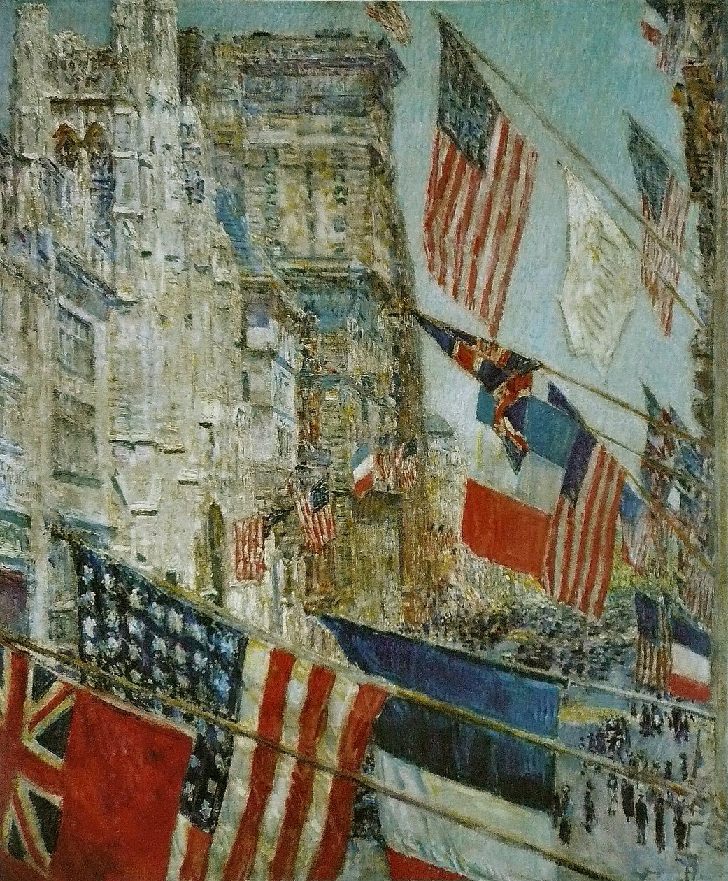 Dia dos Aliados, maio de 1917Jour des Allies, mai 1917n de Childe Hassam
