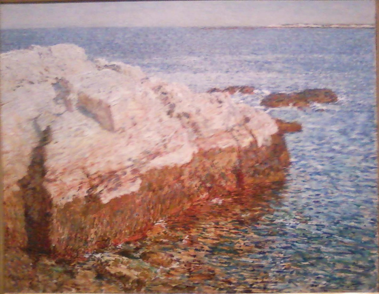 Cliff Rock - Appledore de Childe Hassam
