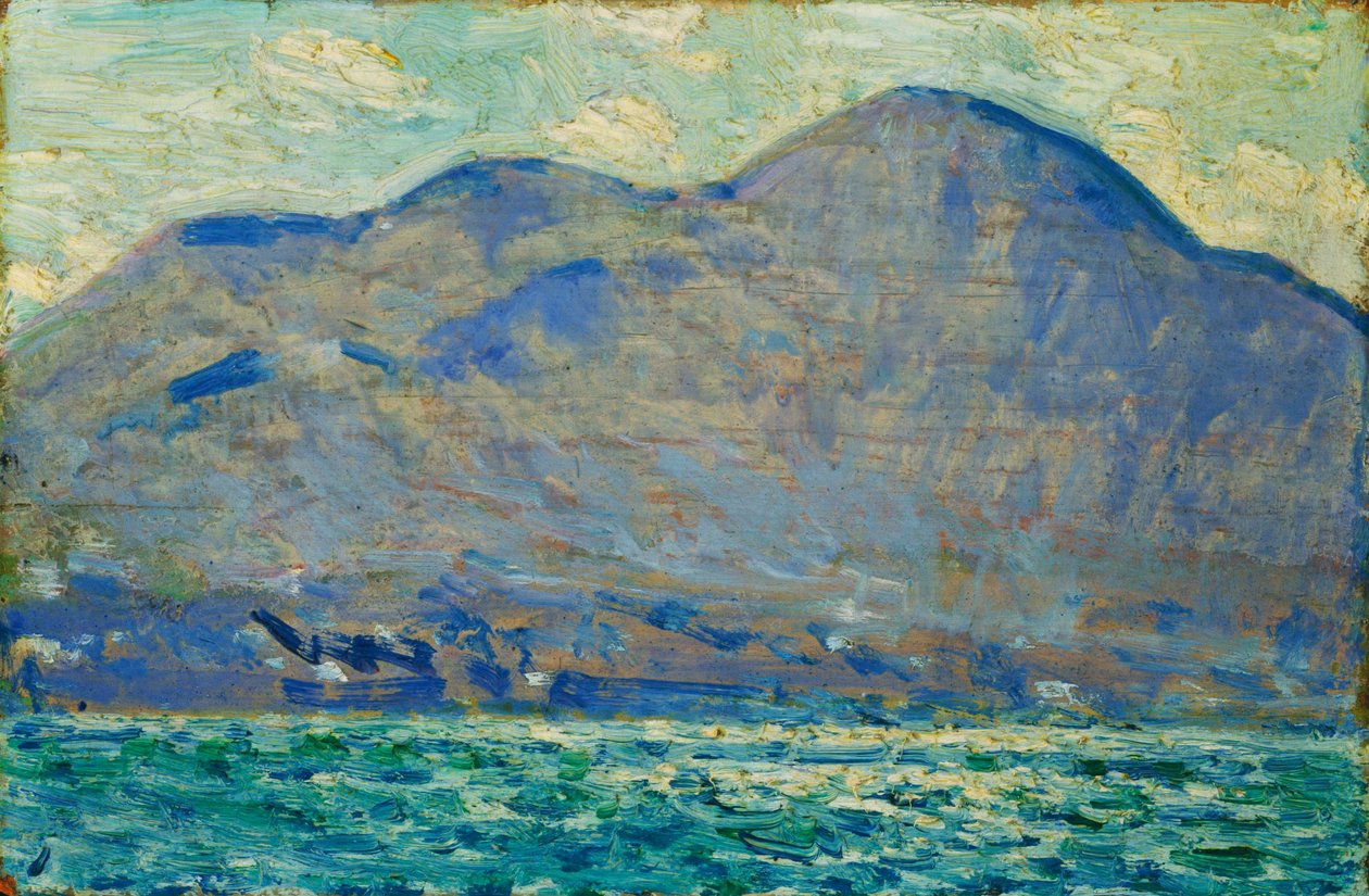 Mt. Farol, em, newburgh de Childe Hassam
