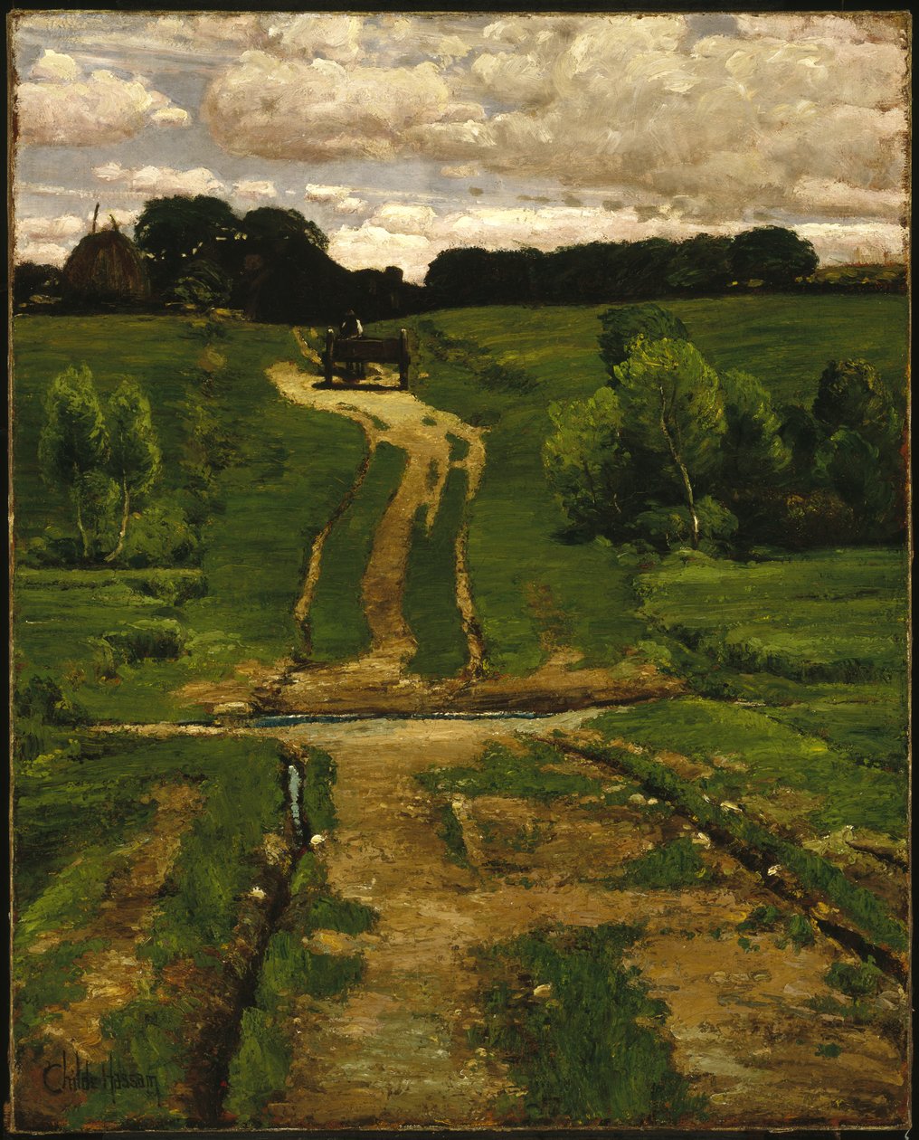 Um caminho de volta de Childe Frederick Hassam