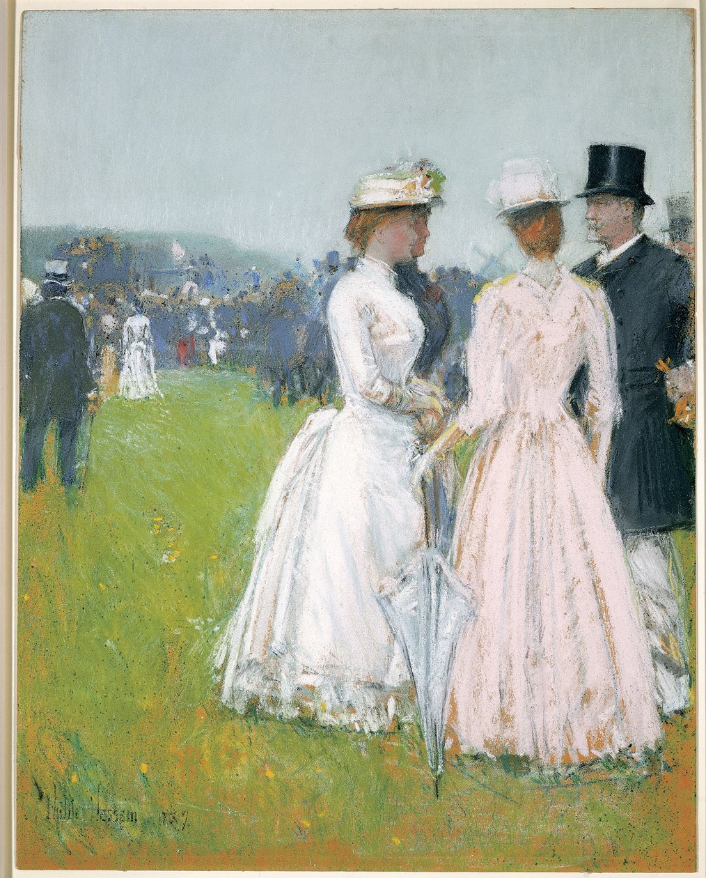 No Grande Prêmio de Paris de Childe Frederick Hassam
