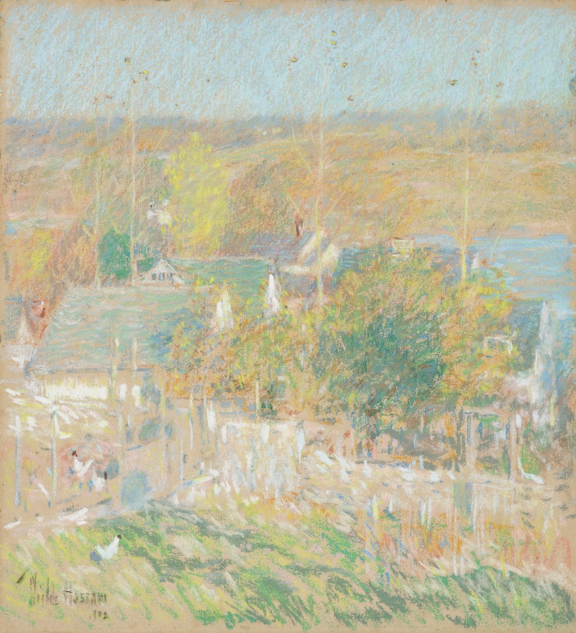 Outono de Childe Frederick Hassam