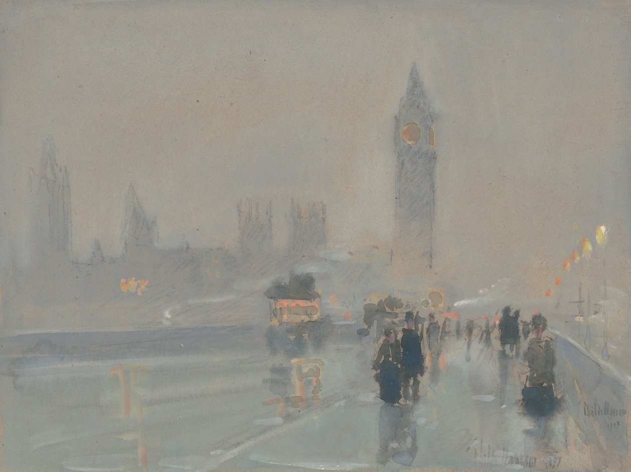 Big Ben de Childe Frederick Hassam