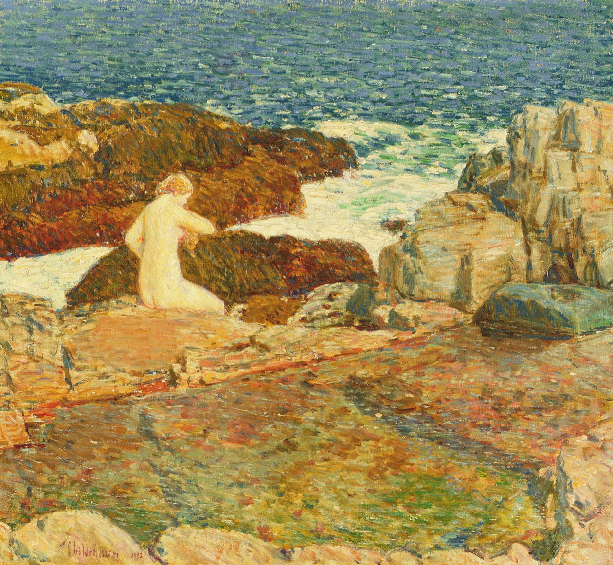 Piscina East Headland de Childe Frederick Hassam
