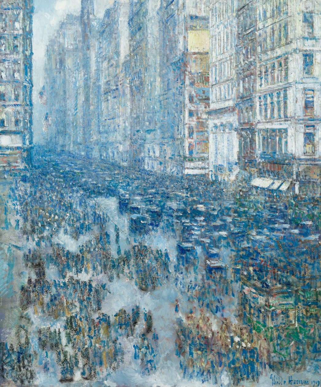 Quinta Avenida de Childe Frederick Hassam