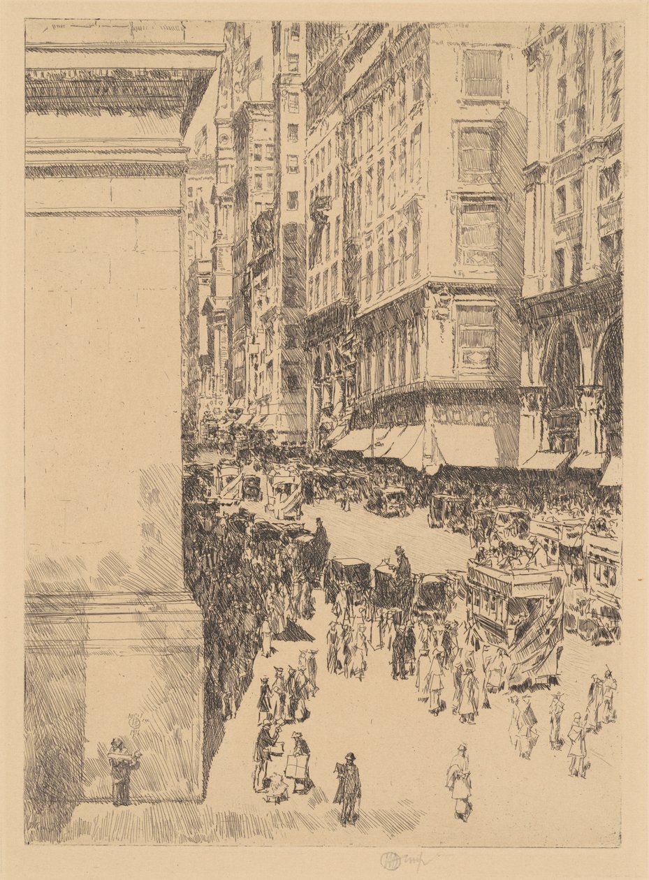Quinta Avenida, Meio-dia de Childe Frederick Hassam