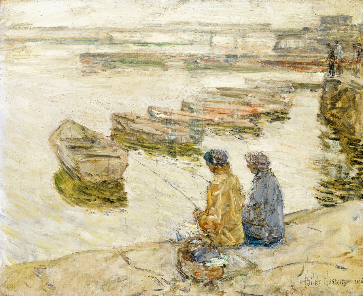 pescaria de Childe Frederick Hassam