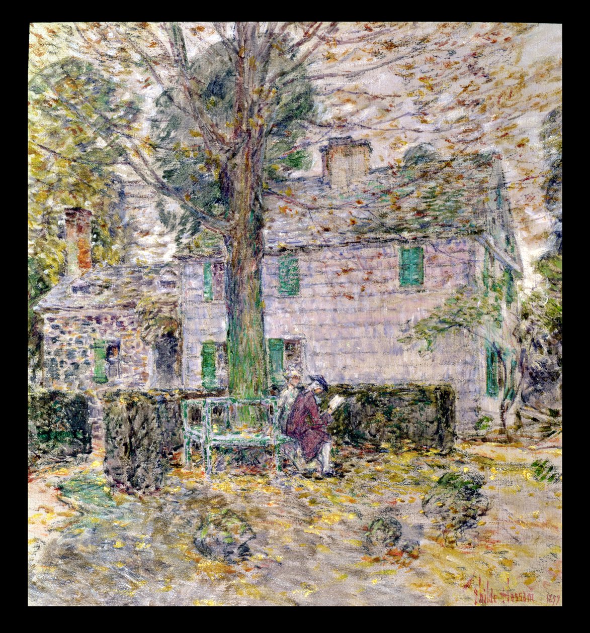 Verão indiano em dias coloniais de Childe Frederick Hassam