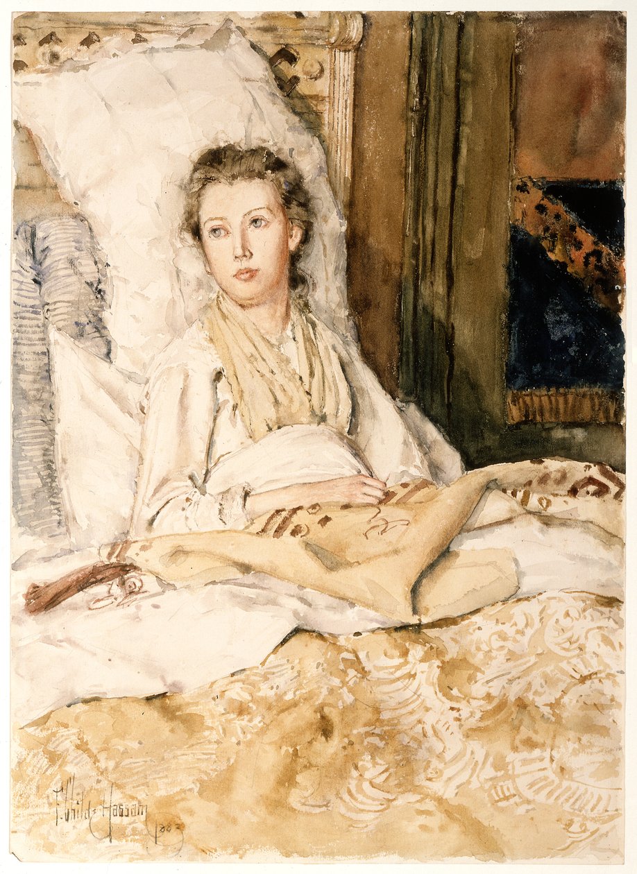 Costura Maud de Childe Frederick Hassam