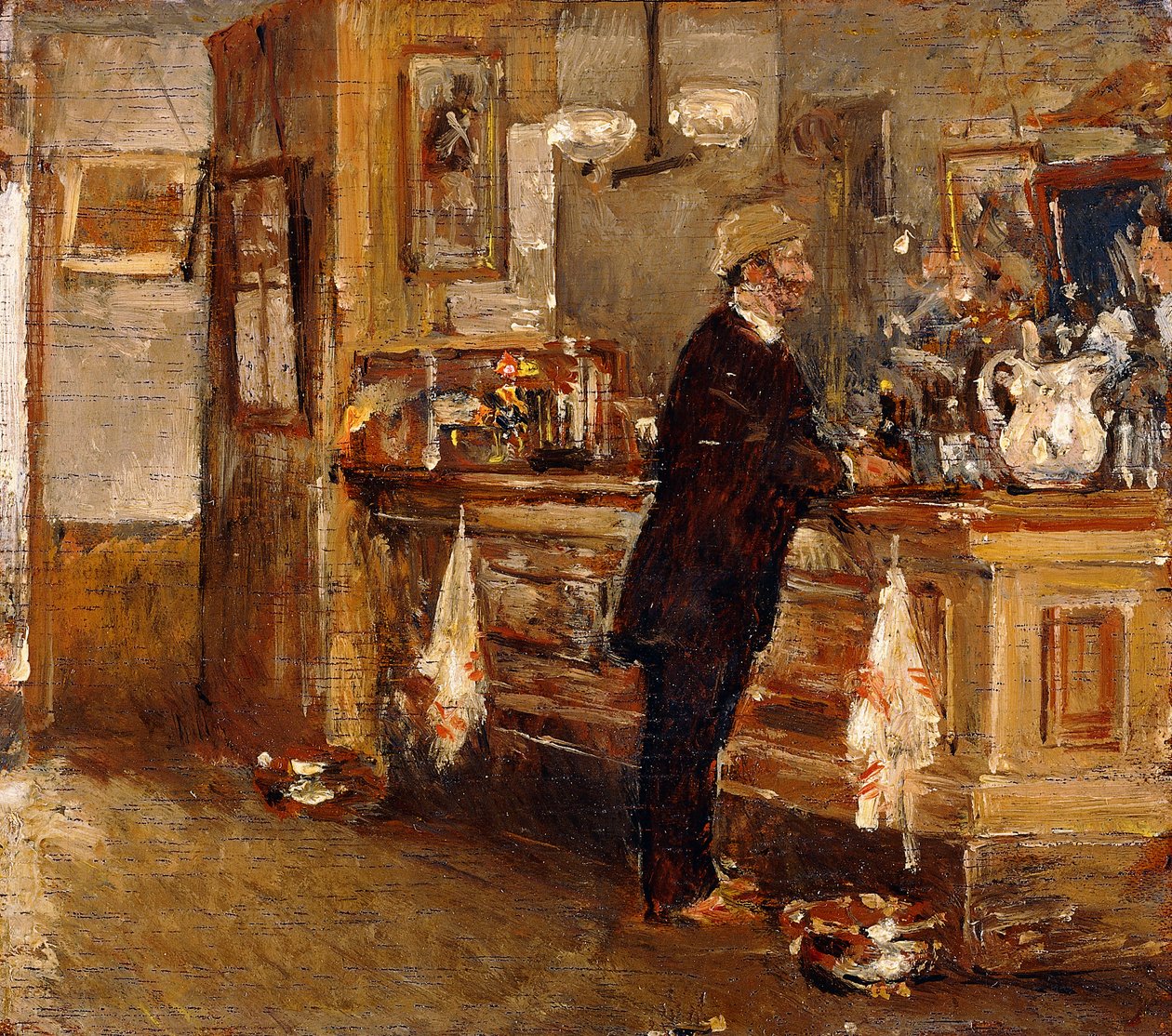 Bar do McSorley de Childe Frederick Hassam