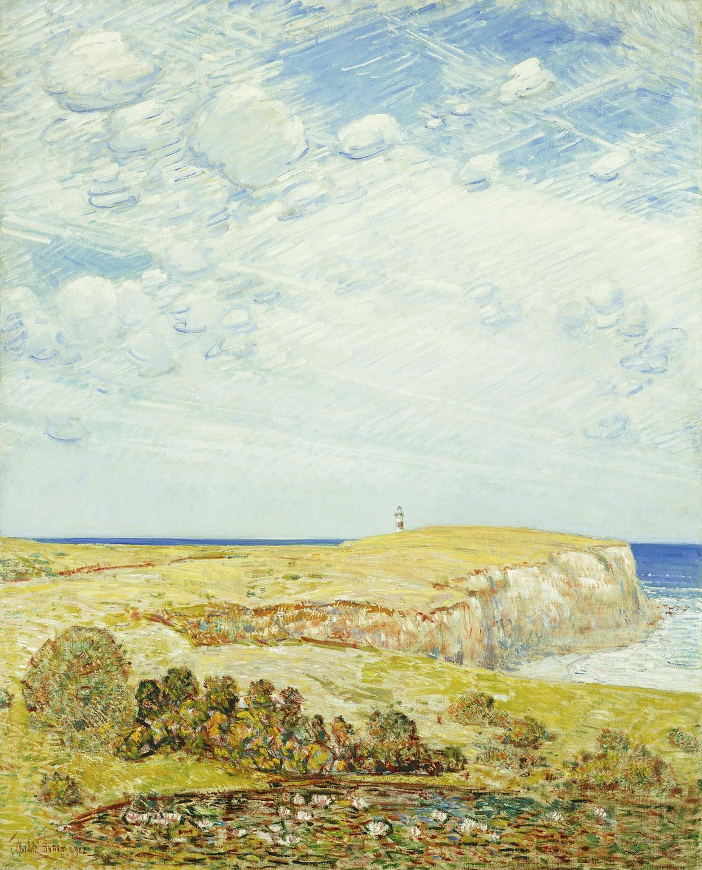 Ponto Montauk de Childe Frederick Hassam