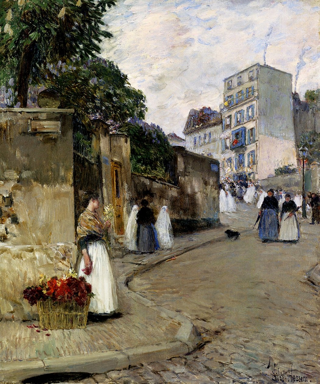 Montmartre, Paris de Childe Frederick Hassam