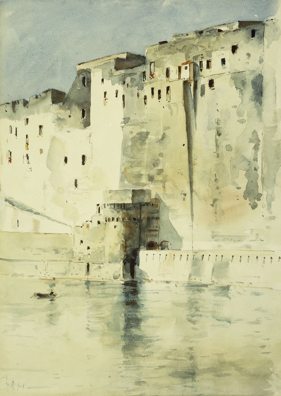 Antiga Fortaleza Nápoles de Childe Frederick Hassam