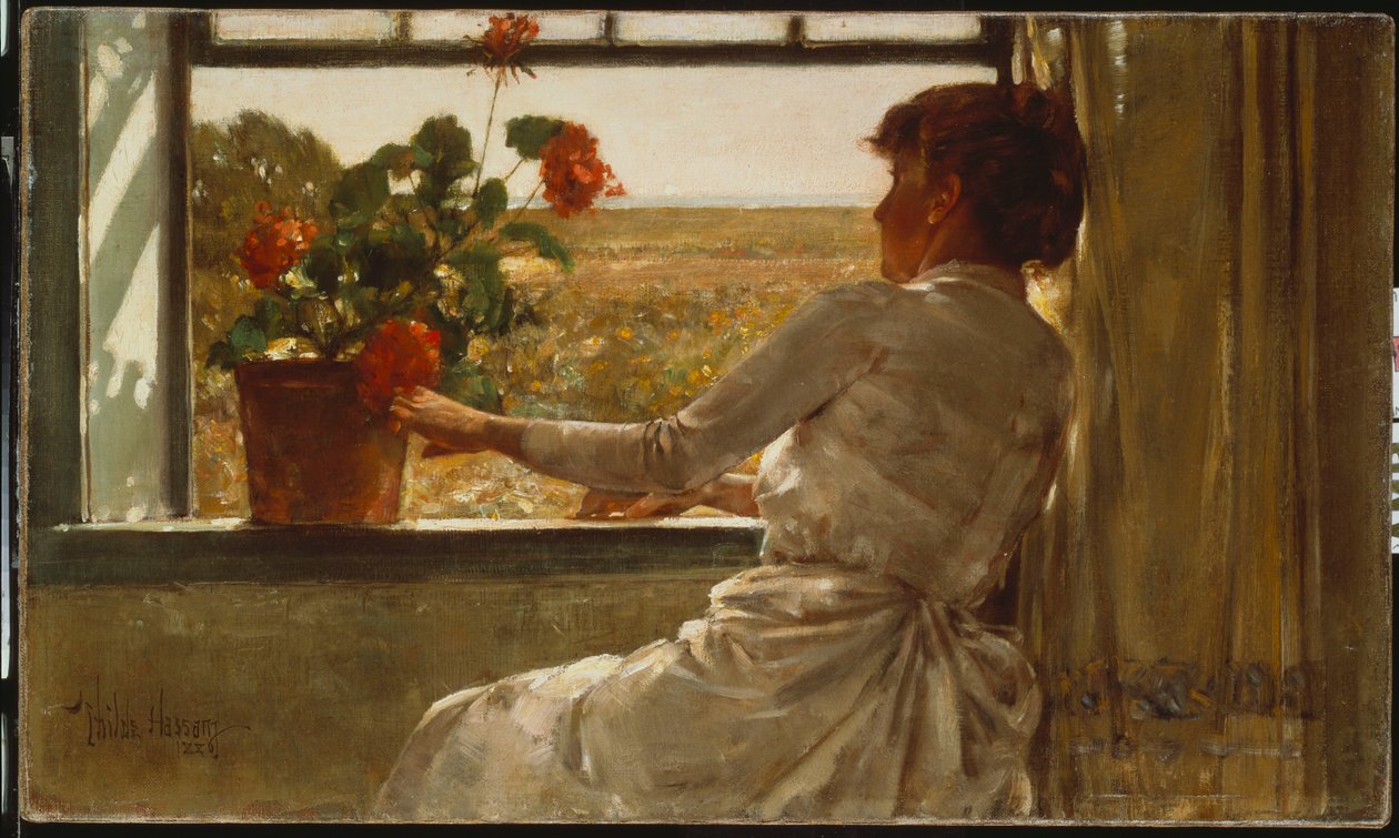 Noite de Verão de Childe Frederick Hassam