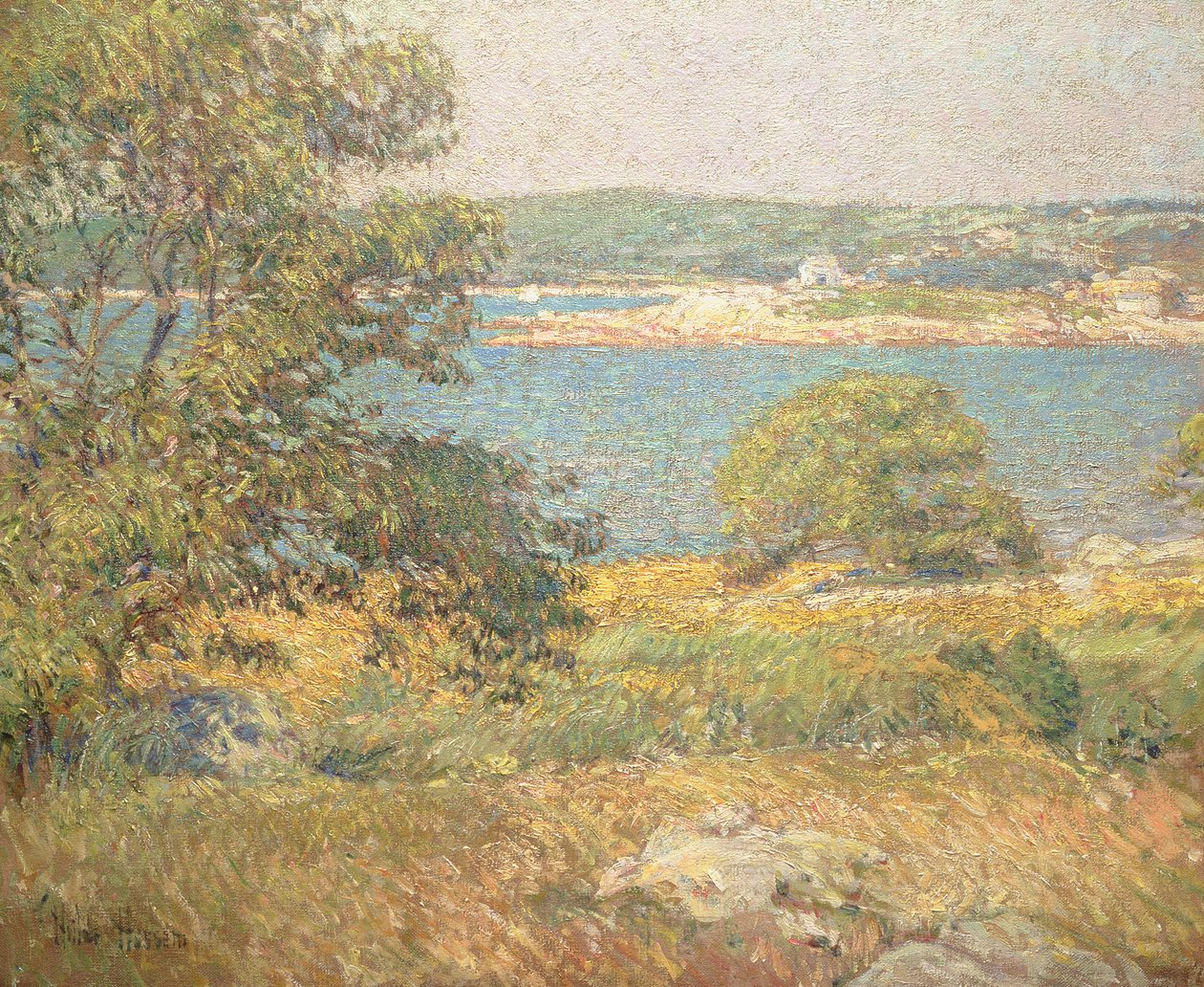 Ten Pound Island, c.1896-99 (óleo sobre tela) de Childe Frederick Hassam