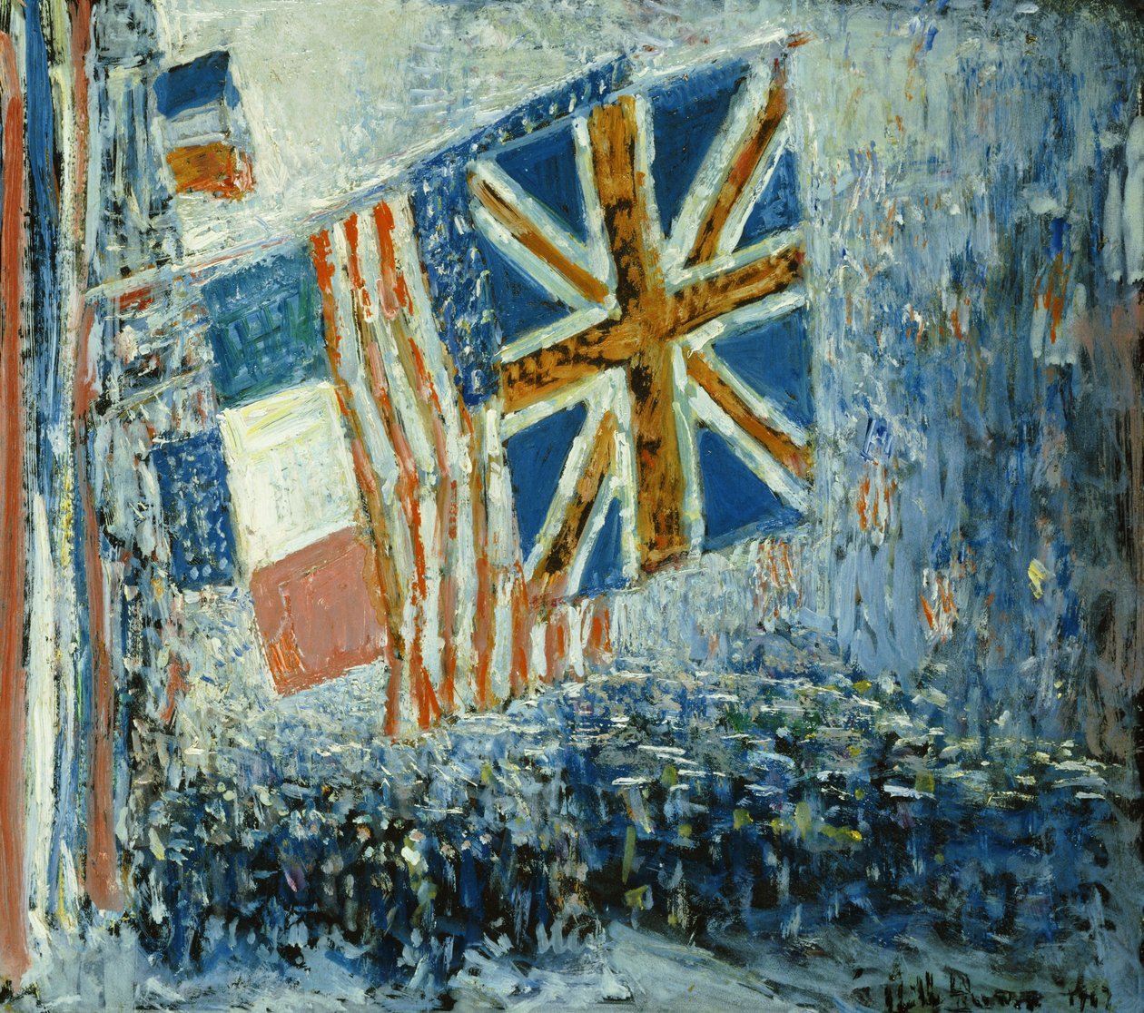 O Grande Desfile de Childe Frederick Hassam