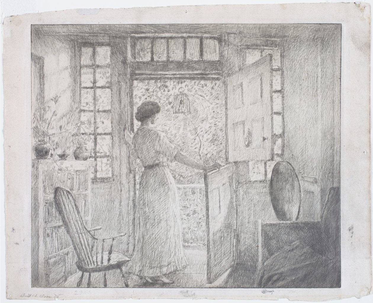 A Porta Holandesa de Childe Frederick Hassam
