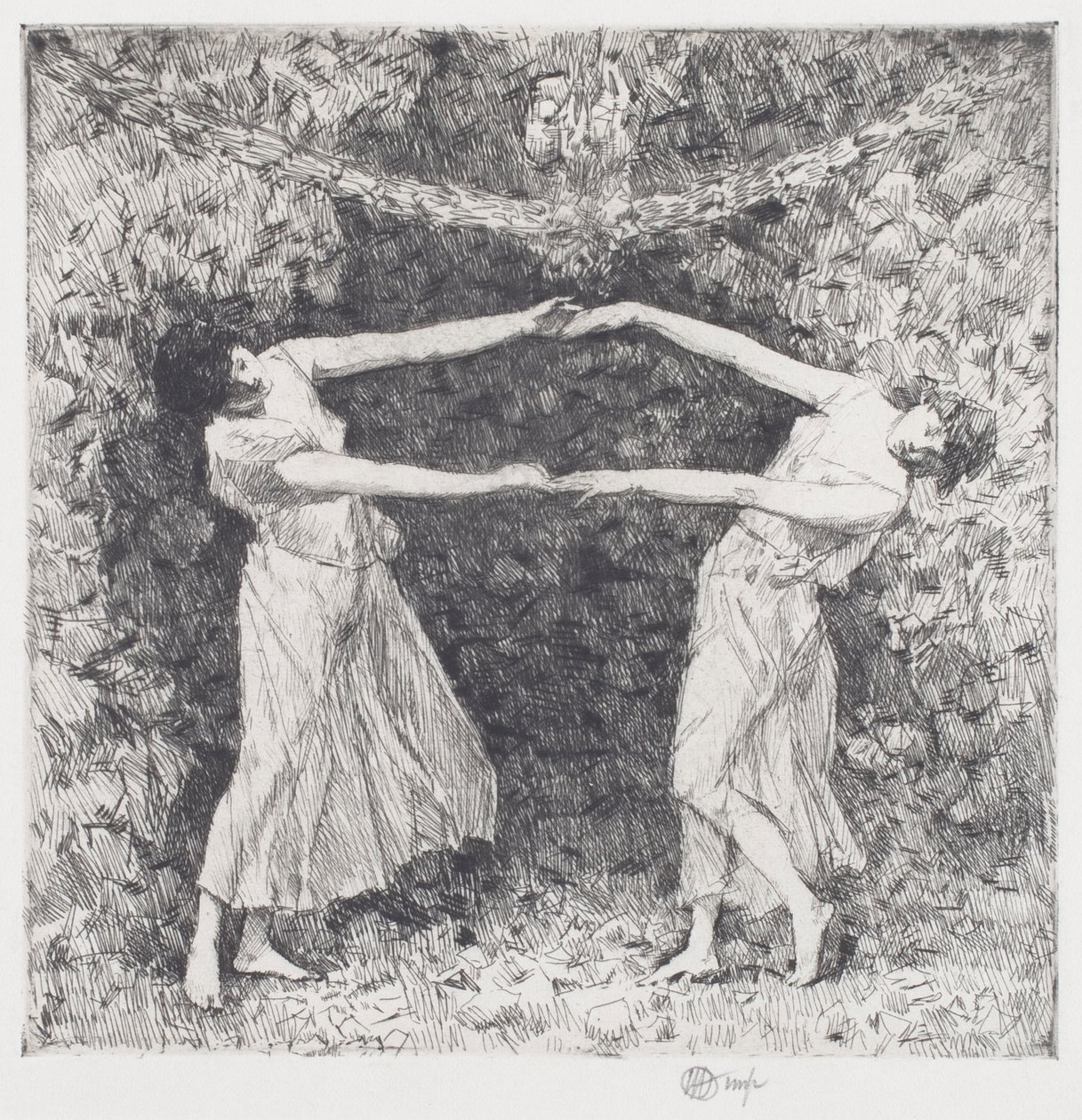 A Dança do Loureiro de Childe Frederick Hassam