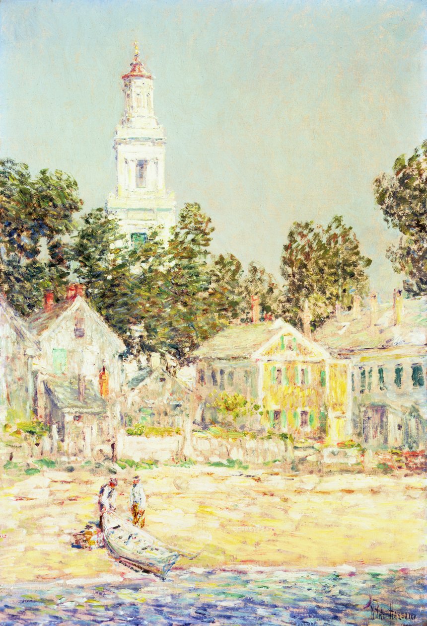 Igreja Branca, Provincetown de Childe Frederick Hassam