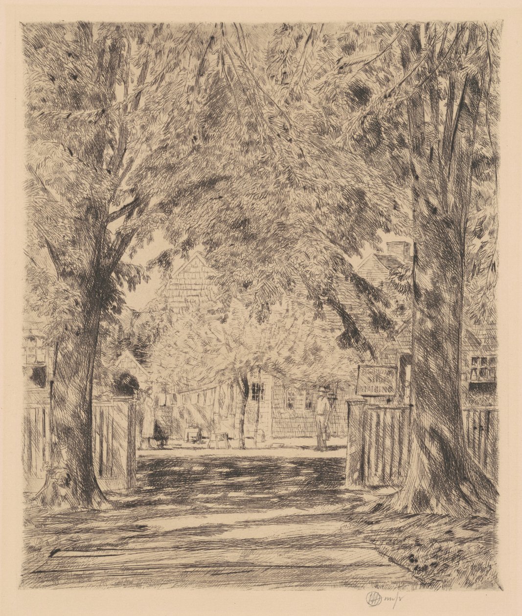 Um idílio de Easthampton de Childe Hassam