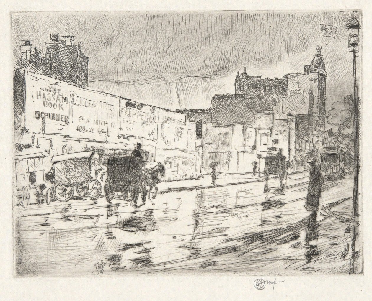 Outdoors de Childe Hassam