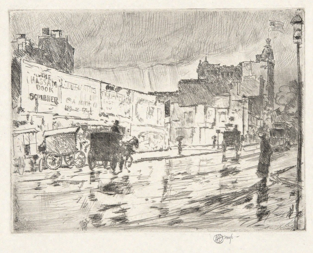 Outdoors de Childe Hassam