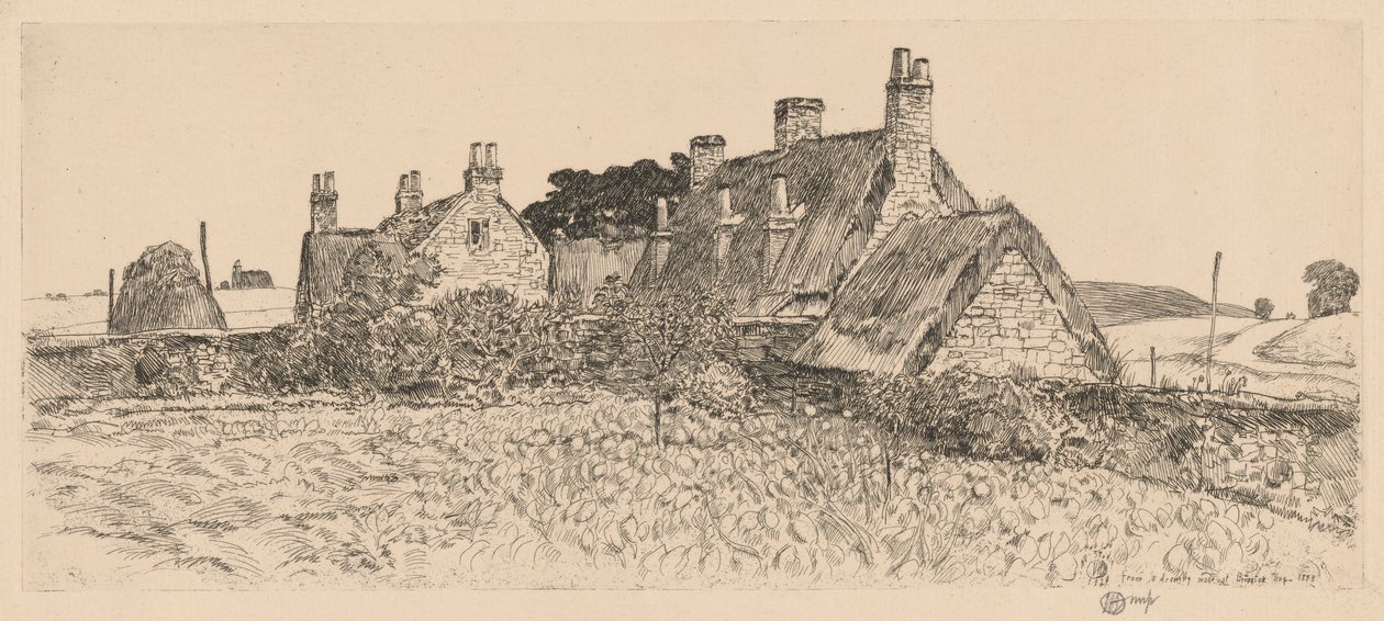 Chalés Ingleses de Childe Hassam