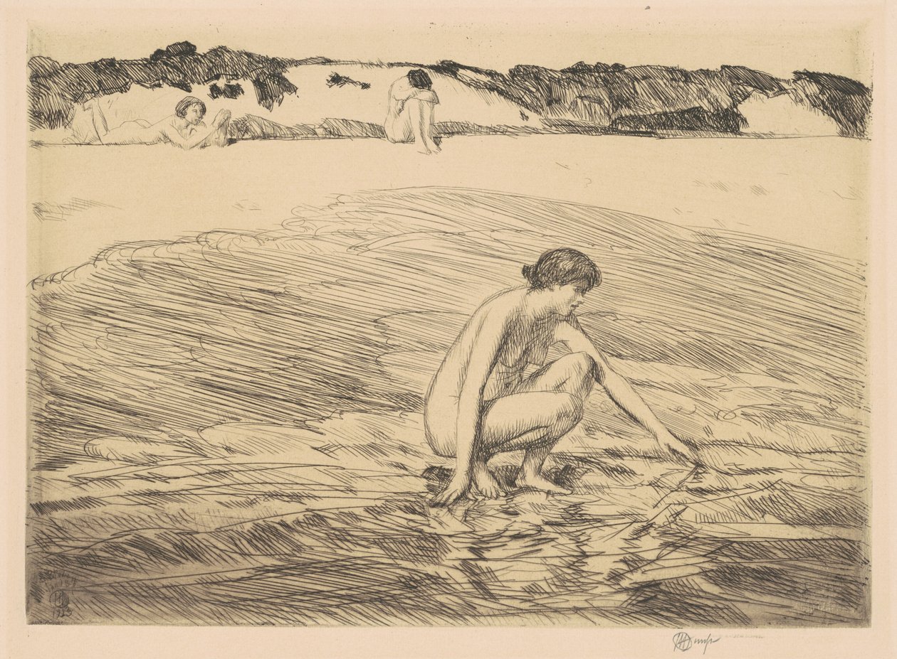 Maré alta, Montauk de Childe Hassam