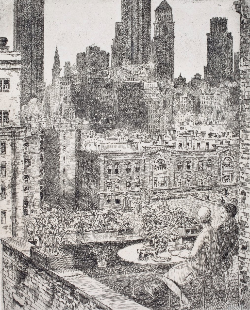 Nova Iorque, primavera de 1931 de Childe Hassam