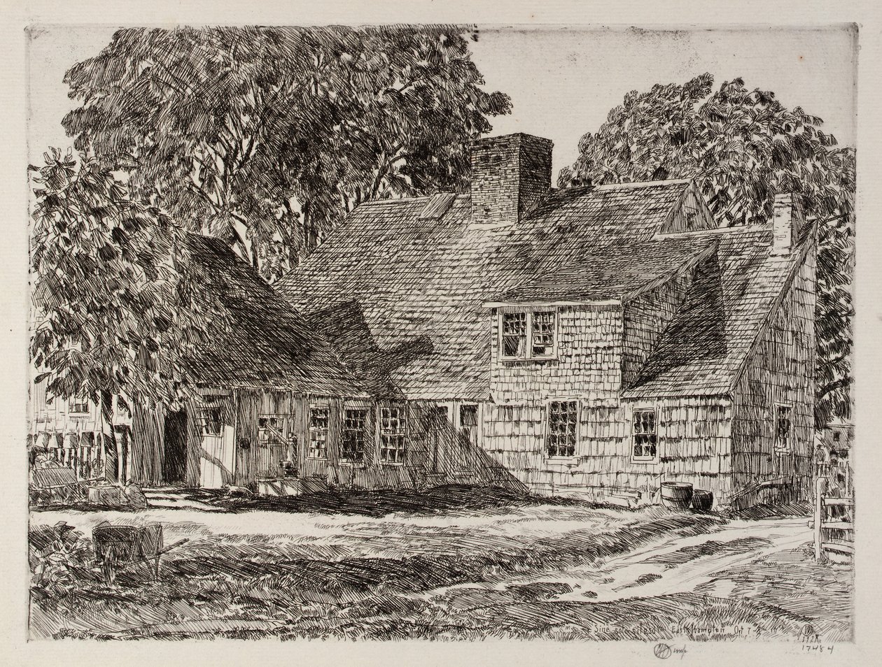 Antiga Casa Dominy de Childe Hassam